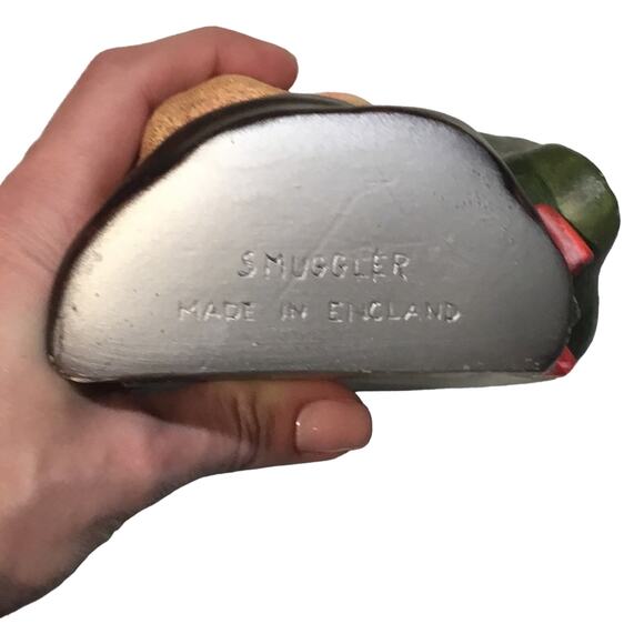 Vintage Smuggler Legend Chalkware Head Wall Hanging - Picture 5 of 5